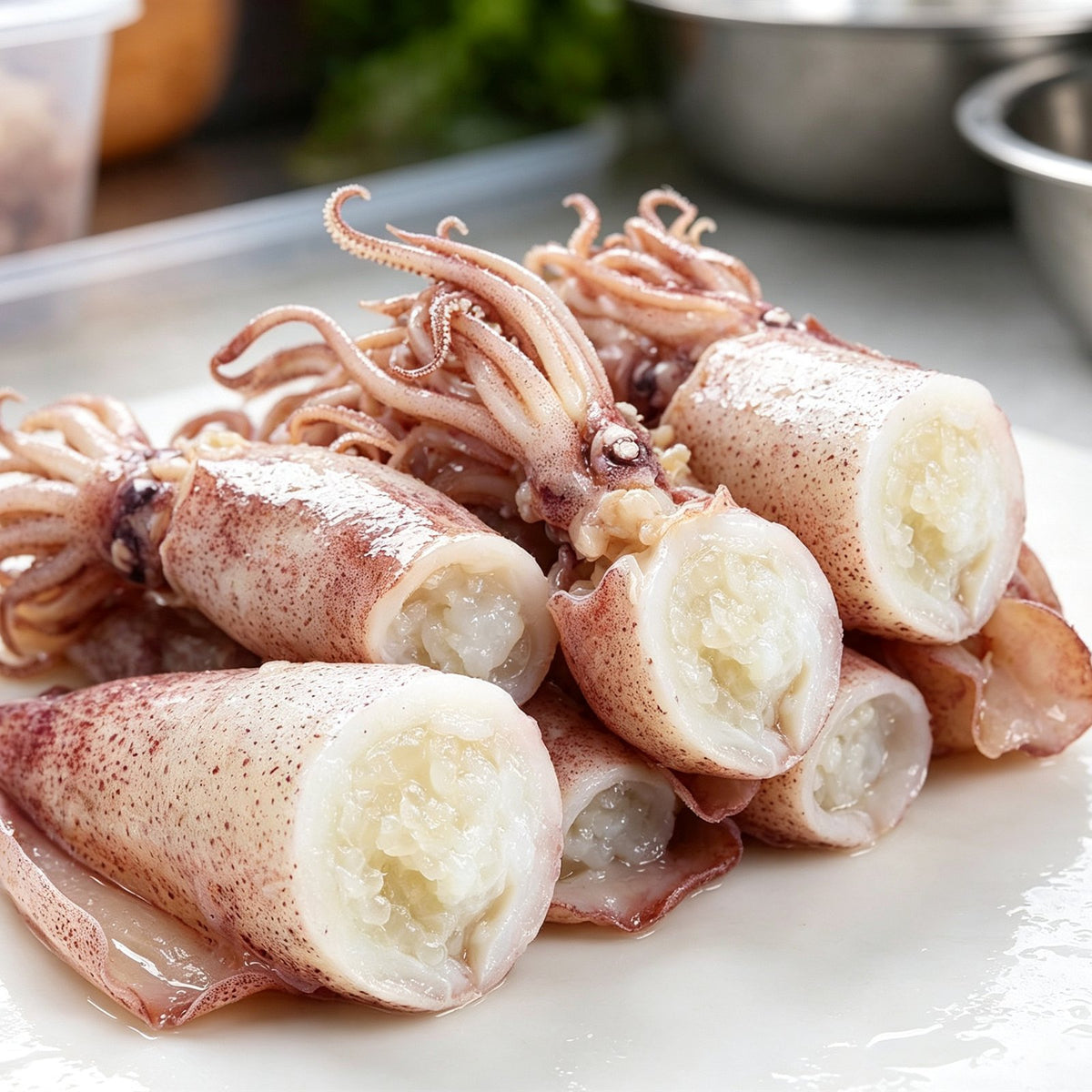 Fresh-Frozen Whole Baby Squid