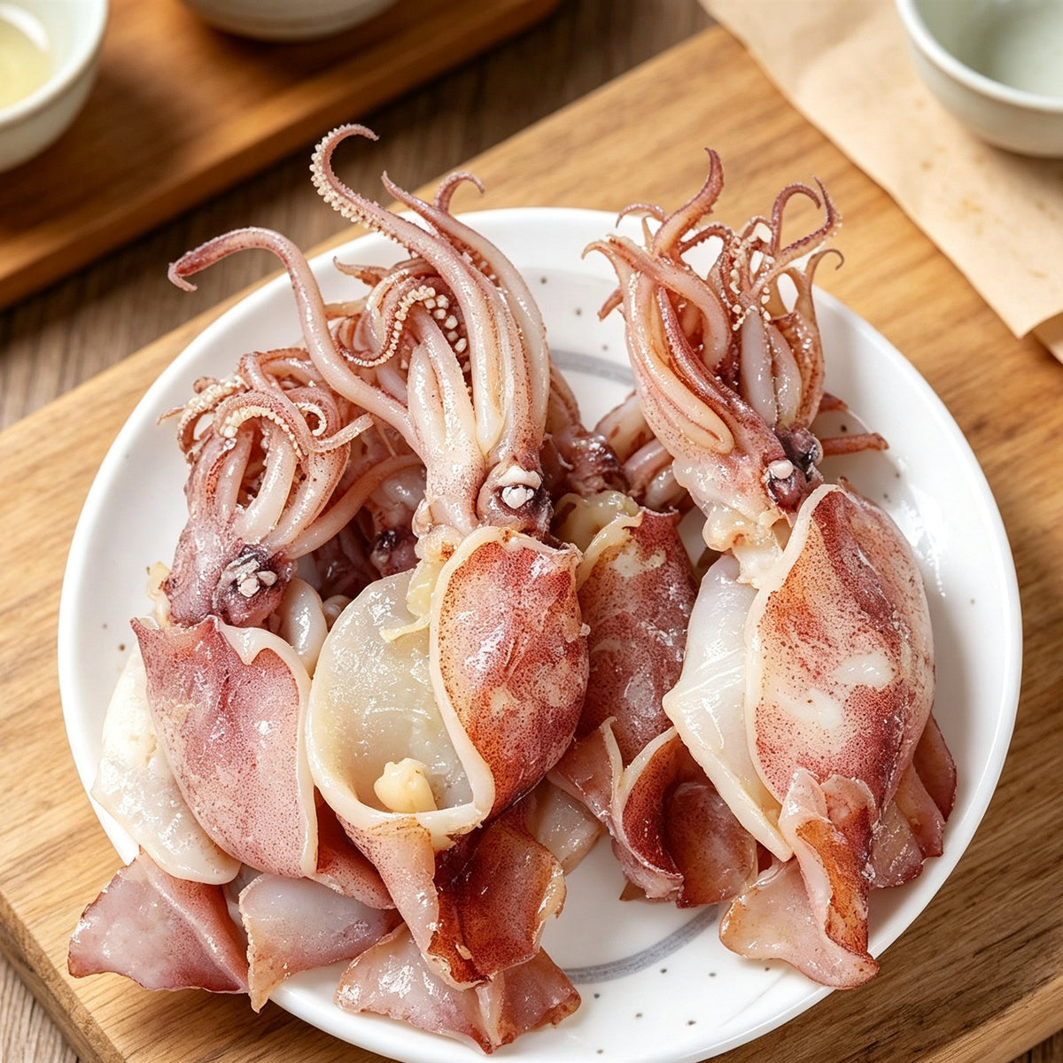 Fresh-Frozen Whole Baby Squid