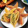Fresh Golden Starfish Seafood Delicacy