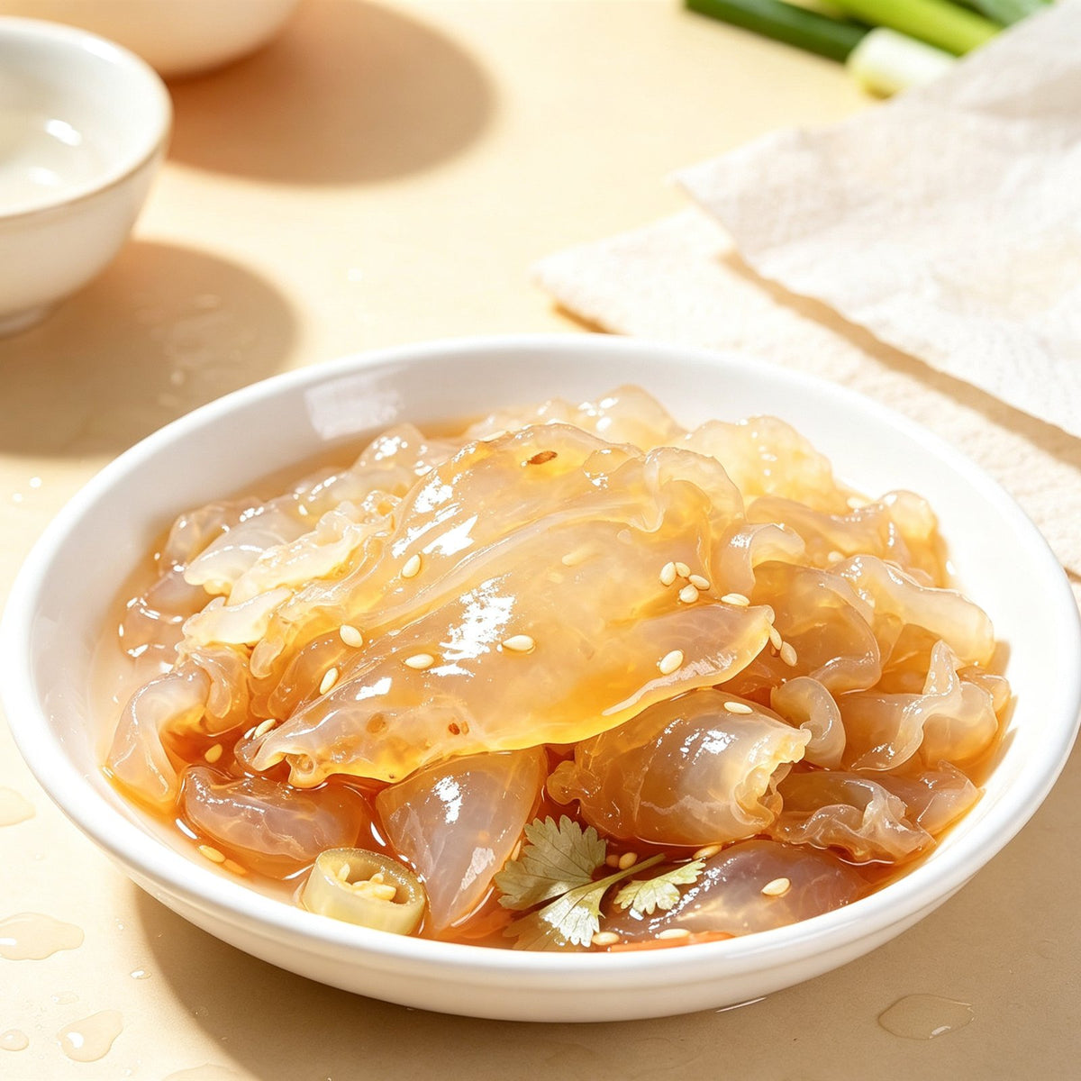 Chilled Spicy Marinated Jellyfish Salad