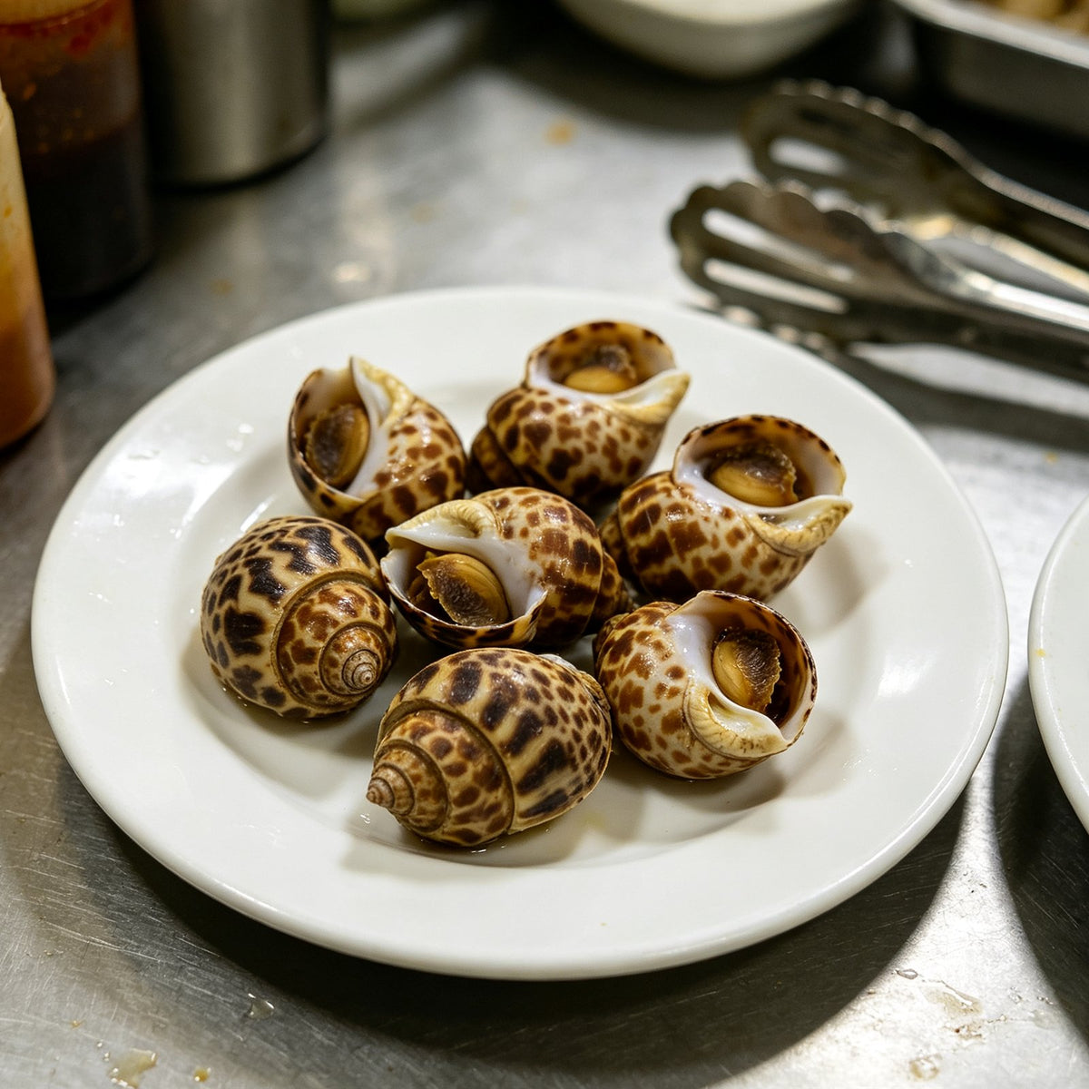 Tender Marinated Spotted Sea Snails